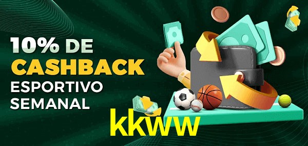 10% de bônus de cashback na kkww